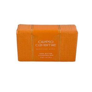 Bath & Body Works Calypso Clementine Shea Butter Cleansing Soap Bar Full Size